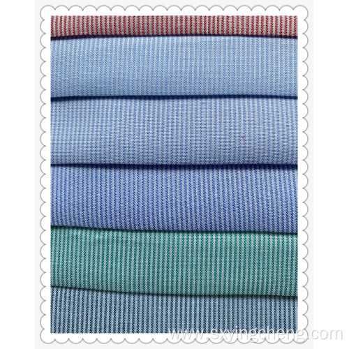 Oxford Woven Striped Shirt Fabric